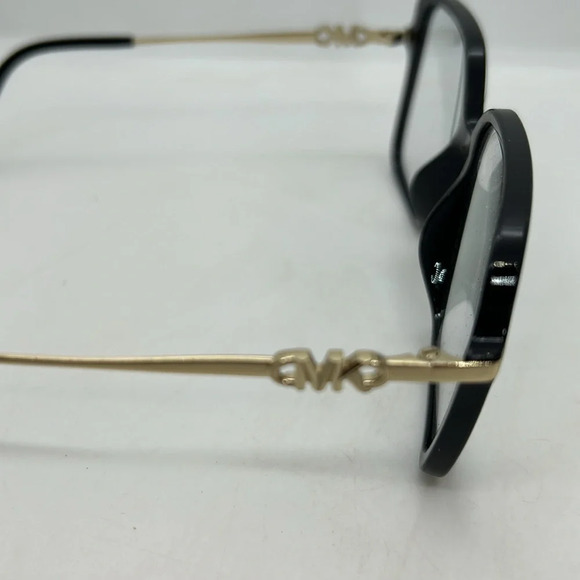 Michael Kors MK4095U Dolonne Eyeglasses Frames RXable Shiny Black/Gold NWOT - Picture 6 of 7